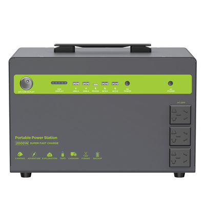 batería portátil del litio del sistema 2000w del almacenamiento de energía de 25.6V 54Ah 432000Ah