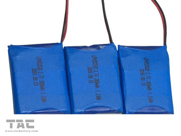 embalaje de polímero de litio del PVC de la batería recargable 452530 de 3.7V 300mAh para IOT
