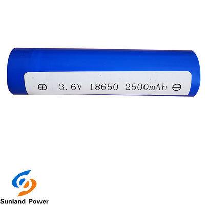 Litio Ion Cylindrical Battery ICR18650 3.6V 2500mah de la recarga con el terminal del USB