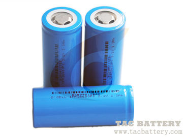 18650 batería recargable de Ion Phosphate 3.2V LiFePO4 del litio para la pared de la energía solar