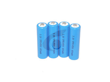 14505/14500 batería 600mah del AA 3.2V LiFePO4 para el producto solar