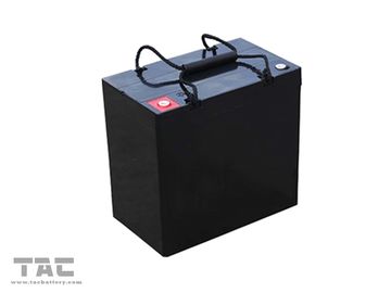 Batería de coche de plomo seca negra de 12V 50AH AGM para la bici eléctrica ROHS y UL y CE