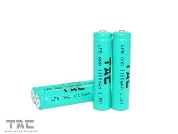 Batería primaria LiFeS2 1.5V AAA/L92 del hierro del litio con la alta tasa 1100 mAh
