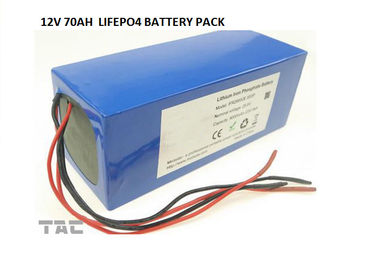 larga vida de 12V Lifepo4 IFR26650 70AH para el almacenamiento de la energía solar y de la batería
