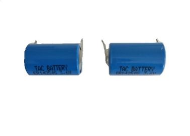 Batería de litio de ER14250 3.6V 1/2AA Li-Soci2 800mAh para la batería da alta temperatura