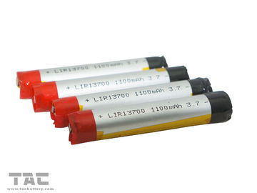 Batería grande LIR13700 55mΩ del E-cig del vaporizador 3.7V 1100MAH de la batería