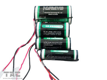 Batería impermeable 3.6V ER18505 del litio LiSOCl2 100 mA