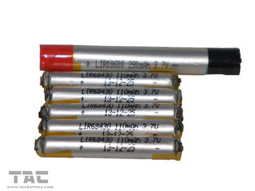 la batería grande del E-cig LIR68500/LIR68430 de 3.7V para el equipo 110mAh ROHS del ego Ce4 aprobó