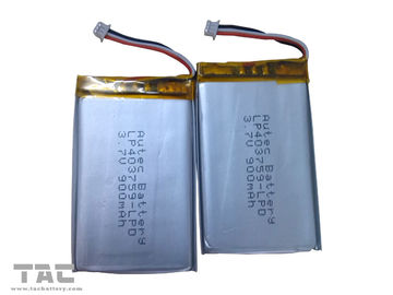 Batería LP403759 3.7v 900mah del polímero de litio para la PC de la tabla