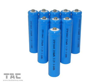 Baterías Li-Ion de IFR10440 AAA 3.2V LiFePO4 200mAh para el producto solar