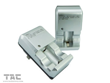 Cargador de batería recargable blanco del Portable CR2 de la CA 220 V DC3.6V 100mA