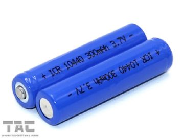 Baterías de ion de litio de 320mAh de baterías cilíndricas de iones de litio 3.7v 10440 para teléfonos celulares