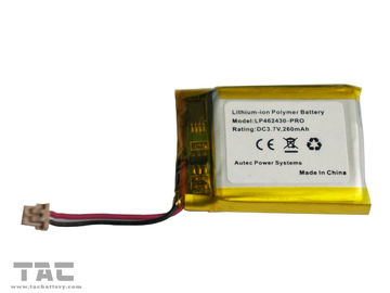 Batería de la batería 3.7V 1.3AH de Lipo con el alambre y el conector para el massager