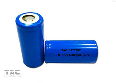 32700 célula de batería de 6000mah Lifepo4 3.2v 6ah para la batería ligera solar garantía de 12 meses