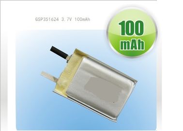 Baterías de ión de litio del polímero de la alta capacidad LP052030 3.7V 260mAh para el comunicador
