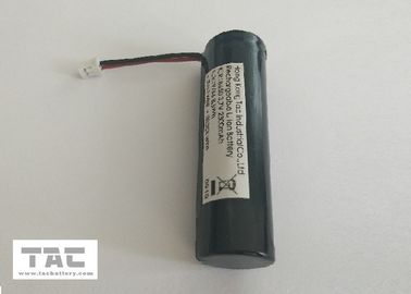 18650 voltio 2300mAh de la batería recargable 3,7 para la linterna de la bicicleta