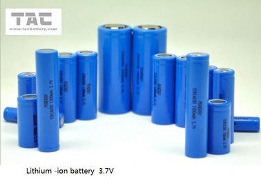 Baterías cilíndricas 3.7v 2200mAh de la ión de litio del banco 3-5C 18650 del poder de