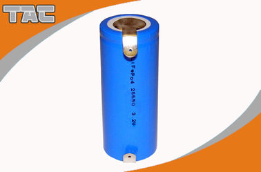 tipo densidad del poder de la batería 26650P 2400mAh de 3.2V LiFePO4 de energía cilíndrica