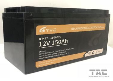 Lifepo4 batería recargable 12V 150AH para el sistema del almacenamiento de energía