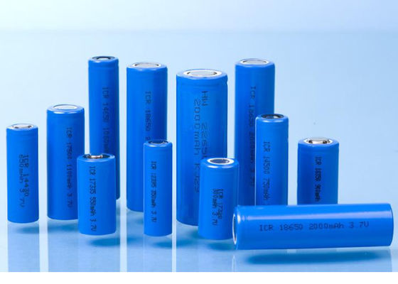 Batería cilíndrica LIR18650 1800mAh de la ión de litio de la densidad de alta energía