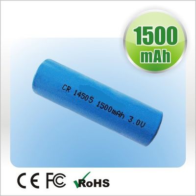Batería primaria CR14505 CRAA 3.0V 1500mAh del Li-manganeso del litio para los metros para uso general, armarios de la puerta