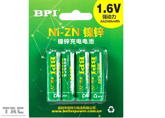 baterías recargables 1500 de 1.6v Nizn AA para la máquina de afeitar eléctrica