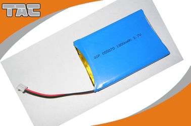 Baterías de ión de litio del polímero de GSP055070 3.7V 1800mAh con el PWB