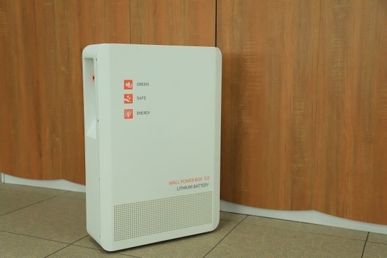 caja 5,0 del enchufe de pared del sistema del almacenamiento de energía de la batería de 48V 100AH 5KWH