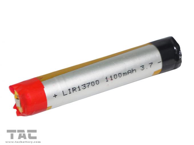 Batería electrónica grande de los cigarrillos del vaporizador LIR13700/1100mAh de la batería
