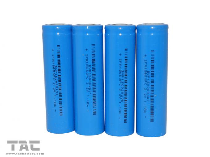 Batería recargable de la batería de litio 18650 3.2V LiFePO4 para la batería del poder