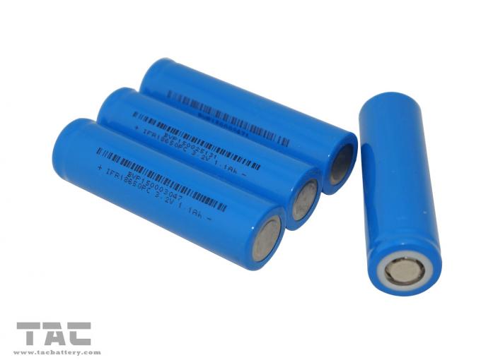 Batería recargable de la batería de litio 18650 3.2V LiFePO4 para la batería del poder