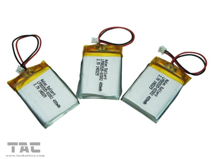 Litio Ion Batteries del polímero de la alta capacidad LP052030 3.7V 260mAh para el comunicador