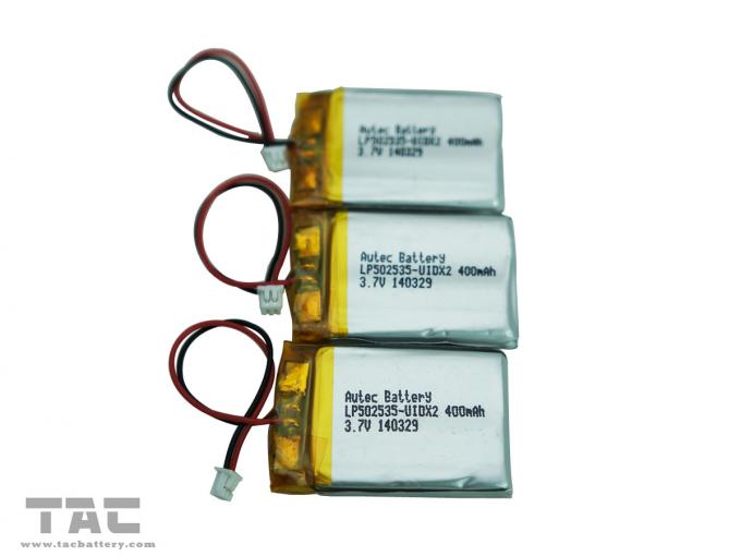 Litio recargable Ion Batteries del polímero de la densidad de alta energía LP052030 3.7V 200mAh