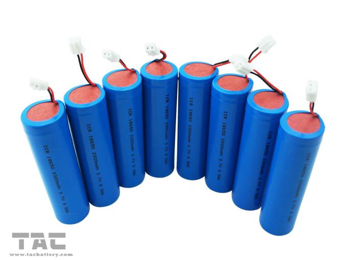 Batería recargable del ion de Panasonic 3.7V 18650 Litjium para la luz al aire libre del LED