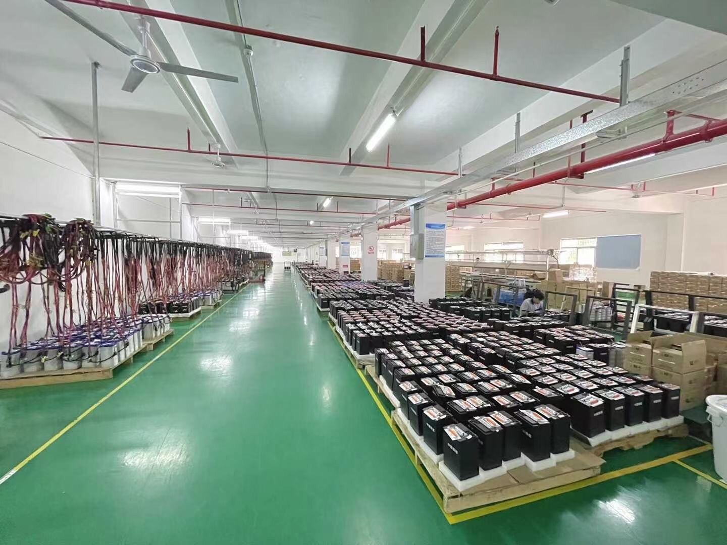 Guang Zhou Sunland New Energy Technology Co., Ltd. línea de producción de fábrica