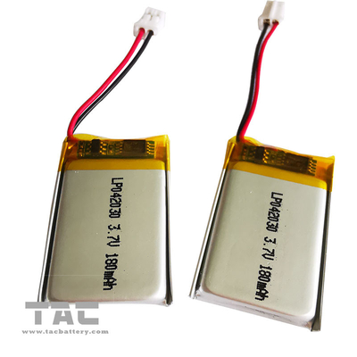 Litio Ion Batteries Lipo Battery Rechargeable del polímero de LP042030 3.7V 180mAh