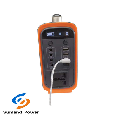 Cargador USB portátil 200W del banco de la batería de litio del sistema del almacenamiento de energía del generador solar de Flashfish