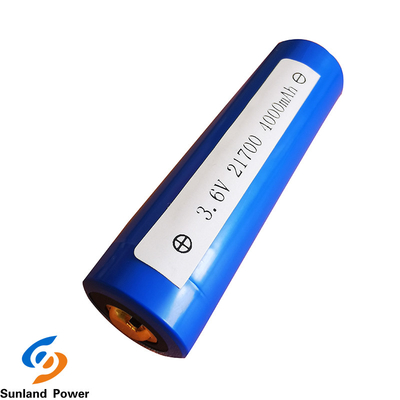 La batería cilíndrica ICR21700 3.6V 4000mah del litio azul con 300 veces del USB completa un ciclo vida