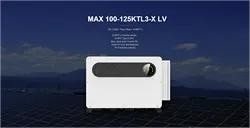 Inversor solar max 110KTL3-LV del canal multi trifásico 100-125KW con el fusible de 10 MPPTs libre
