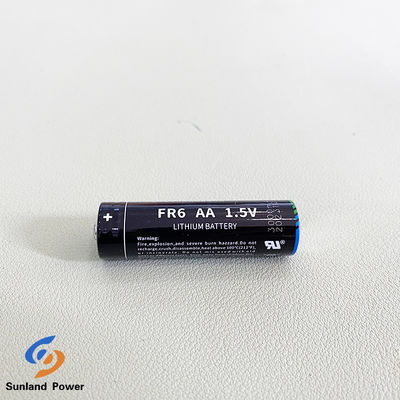 Batería de hierro de litio no recargable 1.5V 14500 / 14505 AA 3000mAh UL1642 Para teclado
