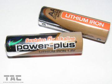 Poder primario de la batería LiFeS2 1.5V AA L91 del hierro del litio más la marca para GPS