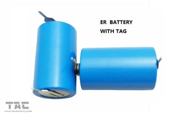 Batería de litio del sistema de alarma LI-SOCL2 de ER34615 19Ah 3.6v