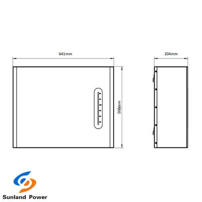 LiFePO4 Batería 48V 100Ah Cargador de panel solar 5-15kWh Sistema de almacenamiento de energía para el hogar