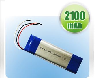 865155 baterías de ión de litio del polímero de 3.7V 8000mAh para el equipo eléctrico