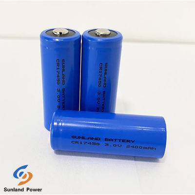 Batería primaria 3.0V CR17450 Smart Home 2400mAh Batería Li-MnO2