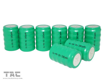 baterías recargables del níquel e hidruro metálico del botón de la pila 250H de 6V Nimh