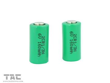 batería cilíndrica Li-manganeso del litio de 6V 2CR-1/3N 160mAh para GPS que sigue el reloj de tiempo del trullo