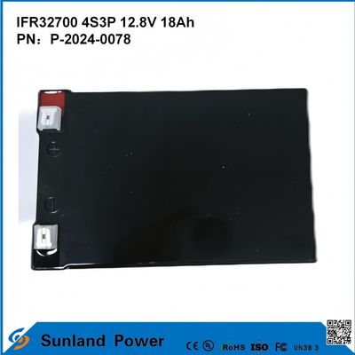 IFR32700 4S3P 12.8V 18Ah Para luces de inundación solares LEDs de jardín de alta luminosidad Luzes solares batería lifepo4