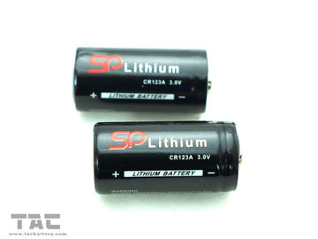 Largo ciclo de vida 3, 0V CR123A batería de Li-MnO2 principal de TAC 1300mAh