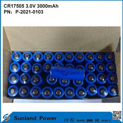 CR17505 3.0V 3000mAh Batería SmartPower para IndustrialGuard SeguridadPower HealthGuard